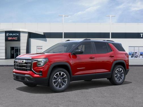 Volcanic Red 2026 GMC Terrain FWD Elevation