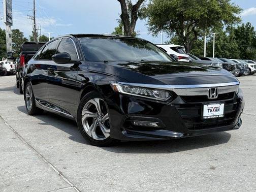 Black 2018 Honda Accord EX-L 2.0T