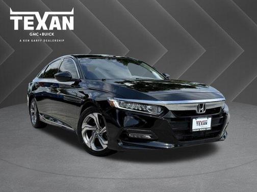 Black 2018 Honda Accord EX-L 2.0T