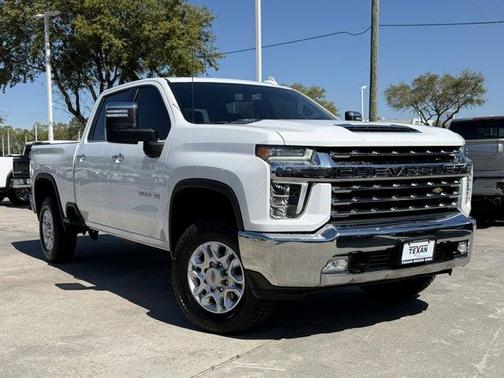 Summit White 2021 Chevrolet Silverado 2500 LTZ