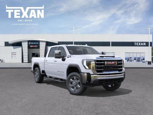 Glacier White 2026 GMC Sierra 2500 SLT
