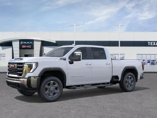 Glacier White 2026 GMC Sierra 2500 SLT