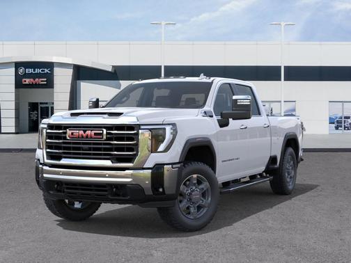 Glacier White 2026 GMC Sierra 2500 SLT