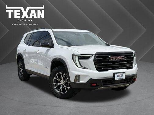 Summit White 2025 GMC Acadia AT4