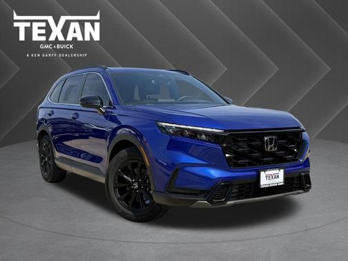 Blue 2024 Honda CR-V Hybrid Sport