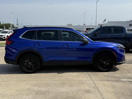 Blue 2024 Honda CR-V Hybrid Sport