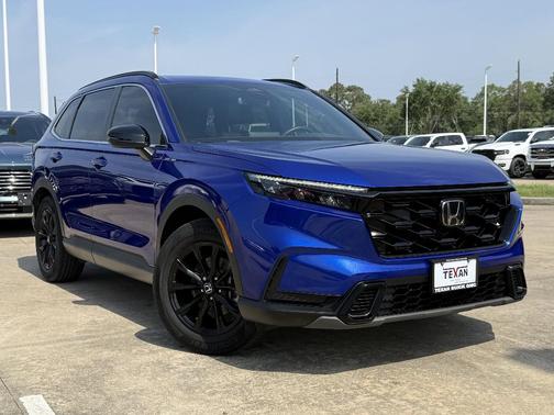 Blue 2024 Honda CR-V Hybrid Sport
