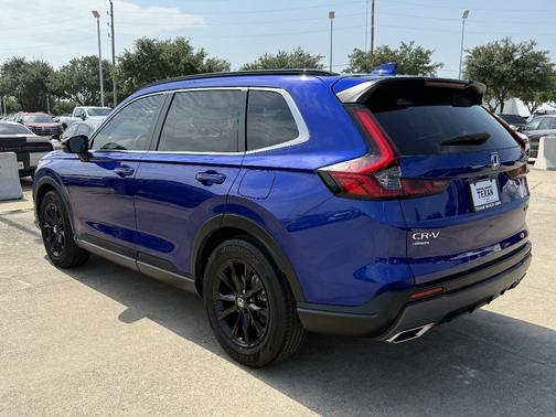 Blue 2024 Honda CR-V Hybrid Sport