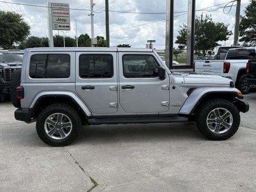 Billet Silver Metallic Clearcoat 2021 Jeep Wrangler Unlimited Sahara