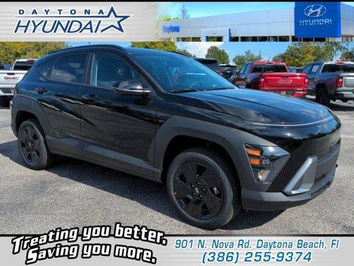 Abyss Black Pearl 2026 Hyundai KONA SEL Sport