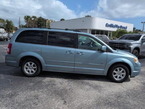 Clearwater Blue Pearlcoat 2008 Chrysler Town & Country Touring