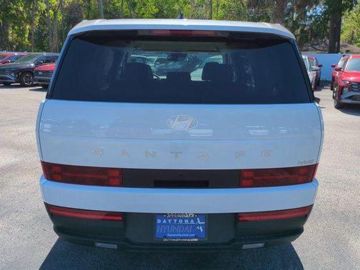 White 2026 Hyundai SANTA FE HEV SE