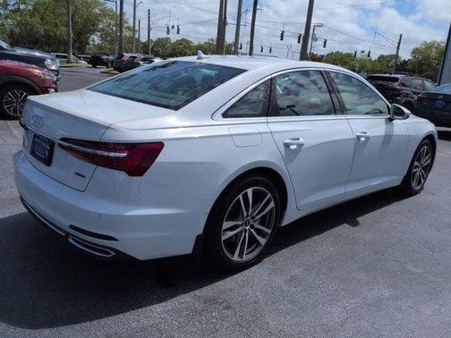 Glacier White Metallic 2023 Audi A6 55 Premium Plus