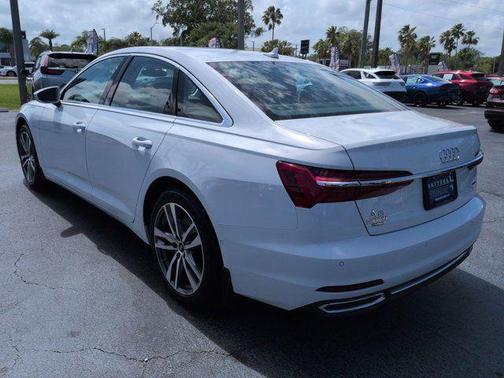 Glacier White Metallic 2023 Audi A6 55 Premium Plus