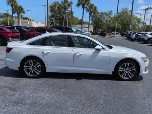 Glacier White Metallic 2023 Audi A6 55 Premium Plus