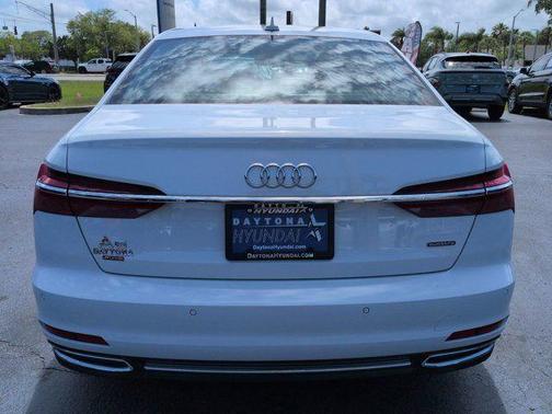 Glacier White Metallic 2023 Audi A6 55 Premium Plus
