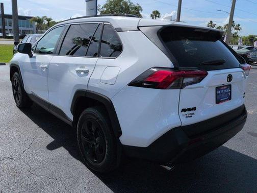 White 2020 Toyota RAV4 LE