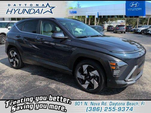 Denim Blue Pearl 2024 Hyundai KONA Limited