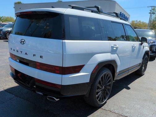 White 2026 Hyundai SANTA FE Calligraphy