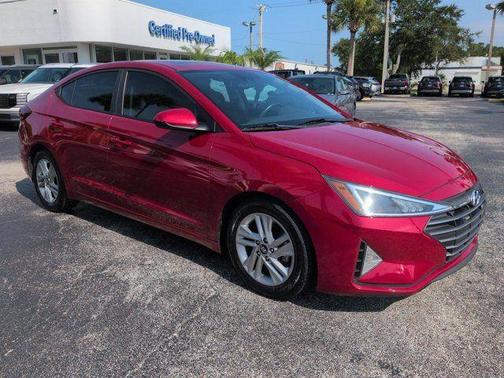 Scarlet Red 2019 Hyundai ELANTRA Value Edition