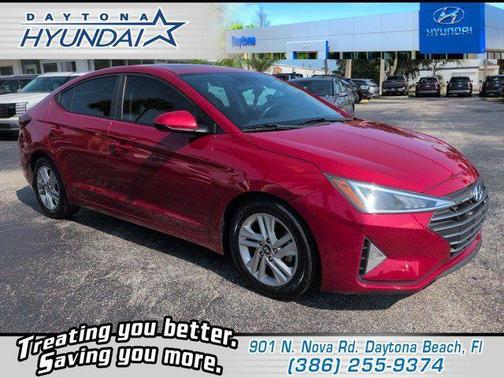 Scarlet Red 2019 Hyundai ELANTRA Value Edition
