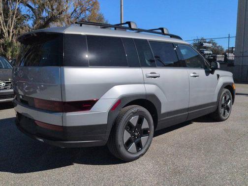 Shimmering Silver 2026 Hyundai SANTA FE HEV SEL