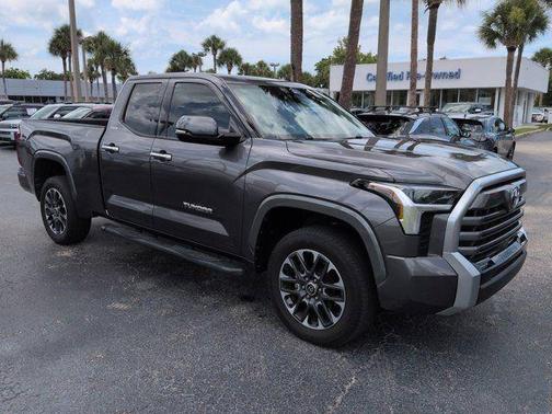 Gray 2022 Toyota Tundra Limited