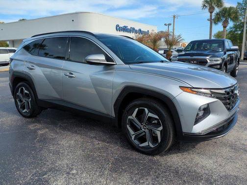 Shimmering Silver 2024 Hyundai TUCSON Hybrid Limited