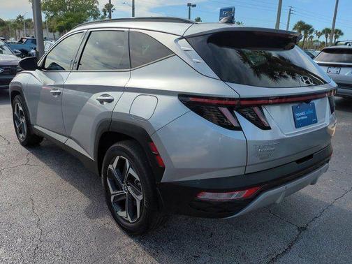 Shimmering Silver 2024 Hyundai TUCSON Hybrid Limited