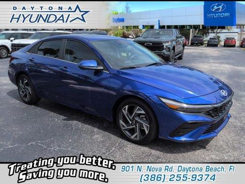 Intense Blue 2024 Hyundai ELANTRA Limited