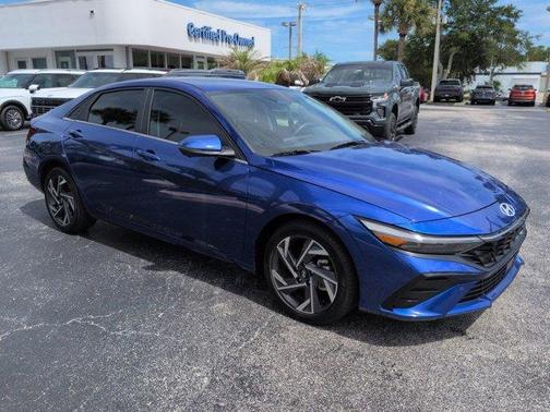 Intense Blue 2024 Hyundai ELANTRA Limited