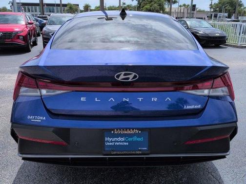Intense Blue 2024 Hyundai ELANTRA Limited