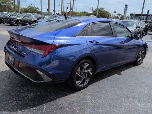 Intense Blue 2024 Hyundai ELANTRA Limited