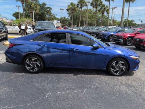 Intense Blue 2024 Hyundai ELANTRA Limited