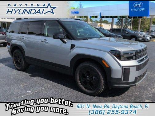 Shimmering Silver Pearl 2025 Hyundai SANTA FE XRT