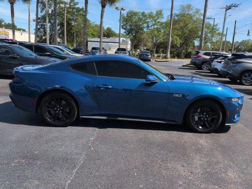 Blue Metallic 2024 Ford Mustang GT