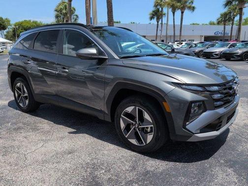 Amazon Gray 2025 Hyundai TUCSON Hybrid SEL Convenience