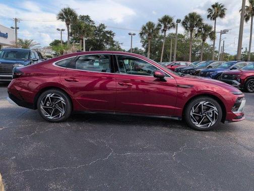 Red 2026 Hyundai SONATA SEL Sport