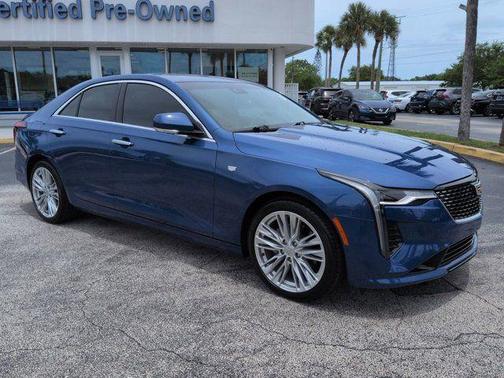 Wave Metallic 2020 Cadillac CT4 Premium Luxury