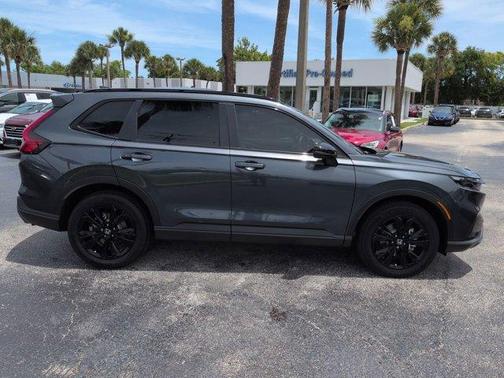 Gray 2026 Honda CR-V Hybrid Sport Touring