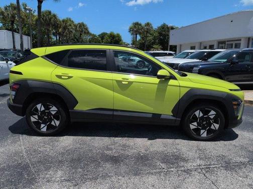 Yellow 2024 Hyundai KONA SEL