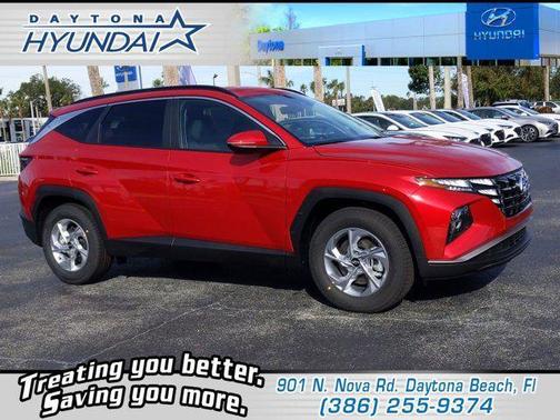 Calypso Red 2023 Hyundai TUCSON SEL