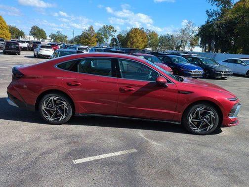Red 2026 Hyundai SONATA SEL Sport