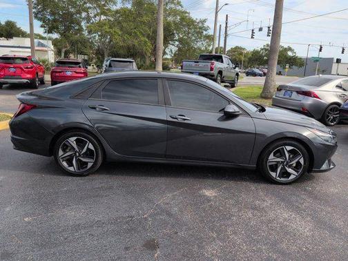 Portofino Gray 2023 Hyundai ELANTRA SEL