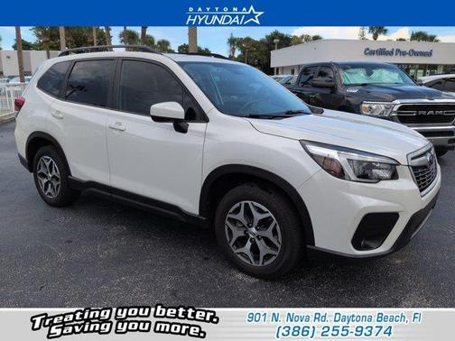 Crystal White Pearl 2021 Subaru Forester Premium