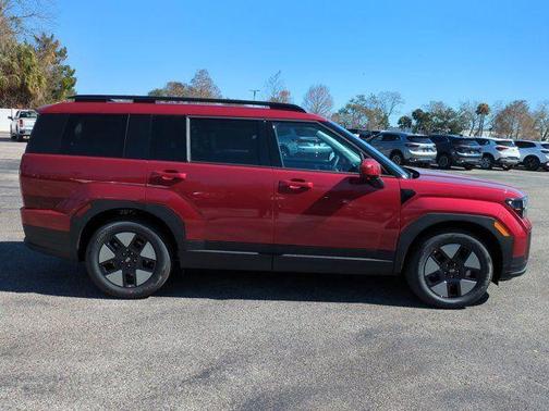 Red 2026 Hyundai SANTA FE HEV SEL