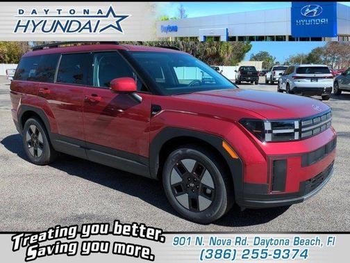 Red 2026 Hyundai SANTA FE HEV SEL