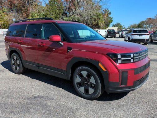 Red 2026 Hyundai SANTA FE HEV SEL