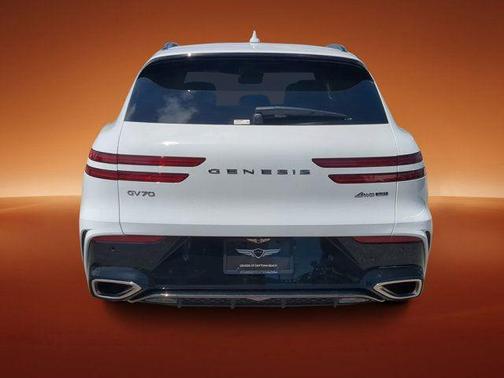 Alta White 2026 Genesis GV70 3.5T Sport Advanced