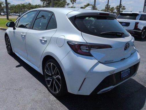 White 2022 Toyota Corolla Hatchback XSE